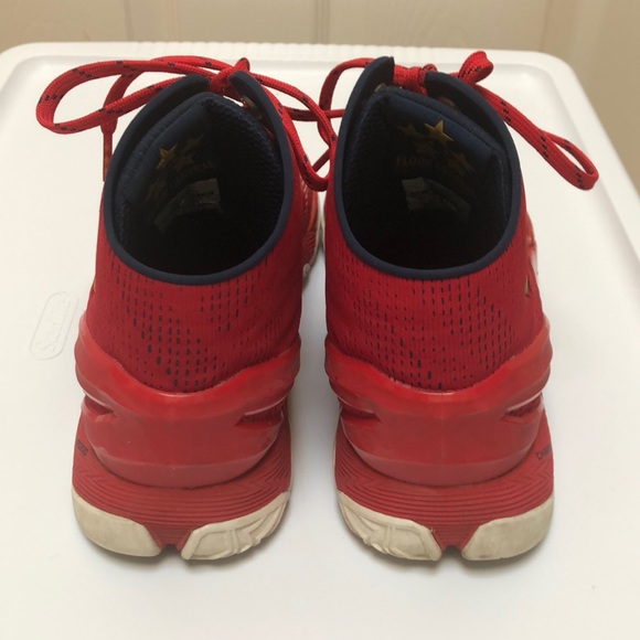 Curry 2 Floor General Red Shoes - Picture 3 of 7